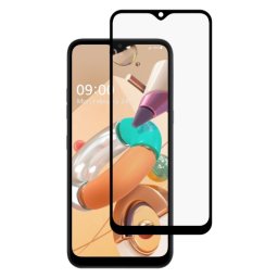 3D Edzett üveg LG K41s fekete