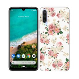 PROTEMIO MY ART Védőburkolat Xiaomi Mi 9 Lite PINK ROSES (016)