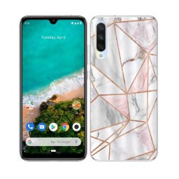 PROTEMIO MY ART Védőburkolat Xiaomi Mi 9 Lite PINK MARBLE (143)