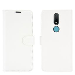 LITCHI pénztárcavédő Nokia 2.4 fehér