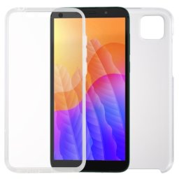 Kétoldalas védőburkolat Huawei Y5p átlátszó