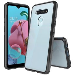 SHOCK Extra strapabíró huzat LG K51 fekete