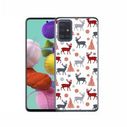 PROTEMIO MY ART Védőburkolat Samsung Galaxy A51 DEER (068)