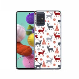 PROTEMIO MY ART Védőburkolat Samsung Galaxy A71 DEER (068)