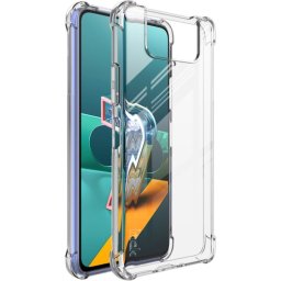 IMAK Védő szilikon borítás + fólia OnePlus Nord N10 5G átlátszó