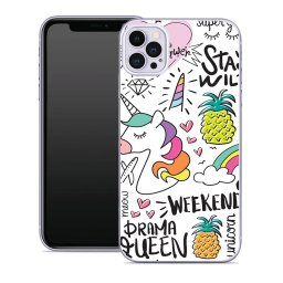 PROTEMIO MY ART Védőburkolat Apple iPhone 12 Pro Max UNICORN (063)