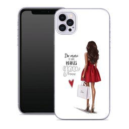PROTEMIO MY ART Védőburkolat Apple iPhone 12 / iPhone 12 Pro RED DRESS ES (137)