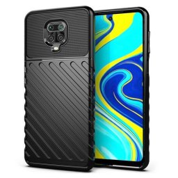 THUNDER Védőburkolat Xiaomi Redmi Note 9S / Note 9 Pro fekete
