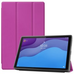 LEATHER Flip tok Lenovo Tab M10 2. generáció (TB-X306F / ZA6W0090CZ / ZA6V0119CZ) lila