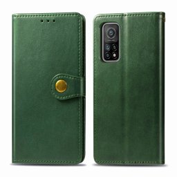 LEATHER BUCKLE Wallet Xiaomi Mi 10T / 10T Mi Pro zöld