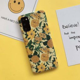FESTÉS Védőburkolat Samsung Galaxy Note 20 Ultra sárga