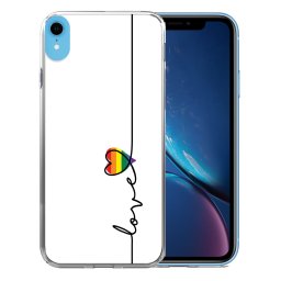 PROTEMIO MY ART Apple iPhone XR LOVE védőburkolat (054)