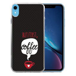 PROTEMIO MY ART Apple iPhone XR COFFEE védőburkolat (056)