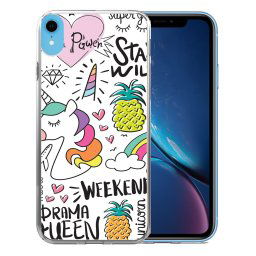 PROTEMIO MY ART Apple iPhone XR UNICORN védőburkolat (063)