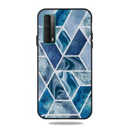 GEOMETRIC ART Kryt Huawei P Intelligens 2021 DARK BLUE