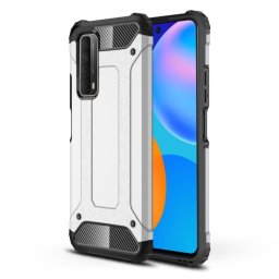 TOUGH Védőburkolat Huawei P Smart 2021 ezüst