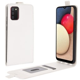 Flip tok Samsung Galaxy A02s fehér