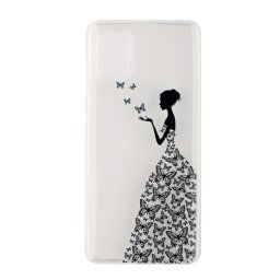 ART Szilikon huzat Huawei P Smart 2021 BUTTERFLY GIRL