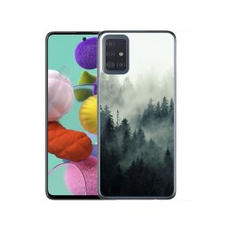 PROTEMIO MY ART Védőburkolat Samsung Galaxy A71 FOREST (003)