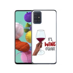 PROTEMIO MY ART Védőburkolat Samsung Galaxy A71 WINE (007)