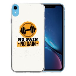 PROTEMIO MY ART Apple iPhone XR GYM védőburkolat (005)