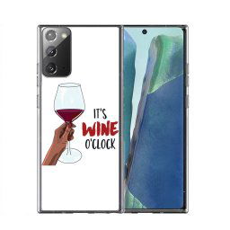 PROTEMIO MY ART Védőburkolat Samsung Galaxy Note 20 WINE (007)