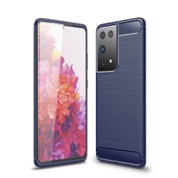 FLEXI TPU burkolat Samsung Galaxy S21 Ultra 5G kék