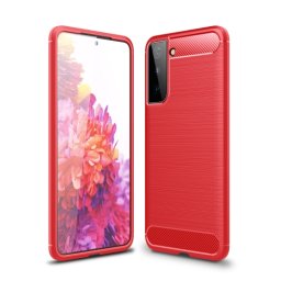 FLEXI TPU burkolat Samsung Galaxy S21 Plus 5G piros