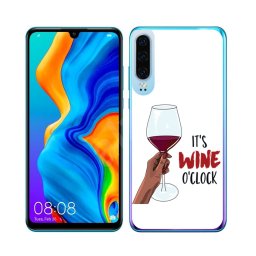 PROTEMIO MY ART Védőburkolat Huawei P30 WINE (007)
