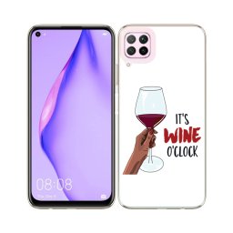 PROTEMIO MY ART Védőburkolat Huawei P40 Lite WINE (007)