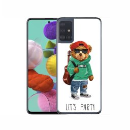 PROTEMIO MY ART Védőburkolat Samsung Galaxy A71 BEAR (008)