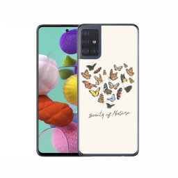 PROTEMIO MY ART Védőburkolat Samsung Galaxy A71 BUTTERFLIES (026)