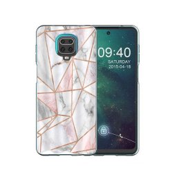 PROTEMIO MY ART Védőburkolat Xiaomi Redmi Note 9S / Note 9 Pro PINK MARBLE (143)