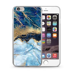 PROTEMIO MY ART Védőburkolat Apple iPhone 7 / iPhone 8 / SE 2022 / 2020 BLUE MARBLE (141)