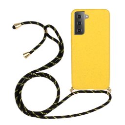 ROPE Huzat zsinórral Samsung Galaxy S21 Plus 5G sárga
