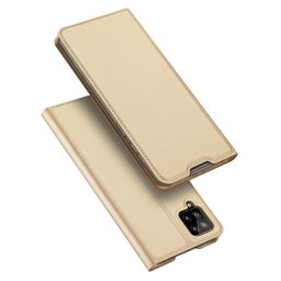 DUX pénztárcavédő Samsung Galaxy A12 / M12 arany