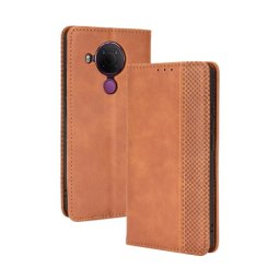 BUSINESS pénztárcavédő Nokia 5.4 barna