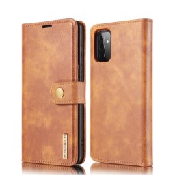 DG.MING Wallet tok 2 az 1-ben Samsung Galaxy A72 barna