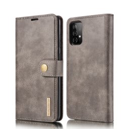 DG.MING Wallet tok 2 az 1-ben Samsung Galaxy A52 / A52 5G / A52s szürke