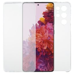 Samsung Galaxy S21 Ultra 5G átlátszó kétoldalas borító