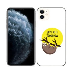 PROTEMIO MY ART Apple iPhone 11 SLOTH védőburkolat (010)