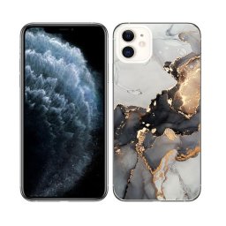 PROTEMIO MY ART Védőburkolat Apple iPhone 11 GREY MARBLE (140)