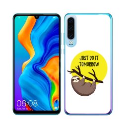 PROTEMIO MY ART Védőburkolat Huawei P30 SLOTH (010)