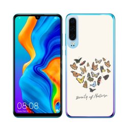 PROTEMIO MY ART Védőburkolat Huawei P30 BUTTERFLIES (026)