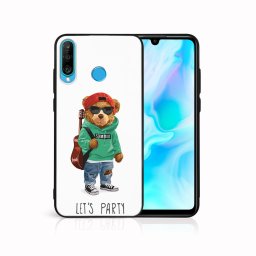 PROTEMIO MY ART Védőburkolat Huawei P30 Lite BEAR (008)