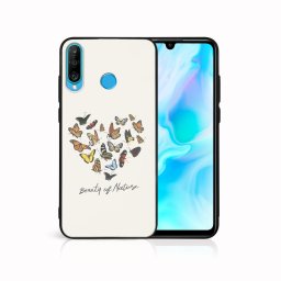 PROTEMIO MY ART Védőburkolat Huawei P30 Lite BUTTERFLIES (026)