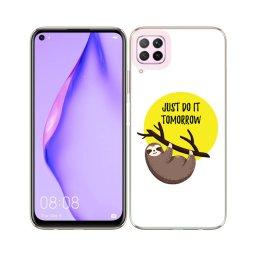PROTEMIO MY ART Védőburkolat Huawei P40 Lite SLOTH (010)