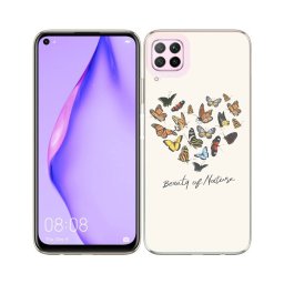 PROTEMIO MY ART Védőburkolat Huawei P40 Lite BUTTERFLIES (026)