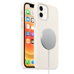 RUBBER MAGSAFE tok Apple iPhone 12 mini fehér