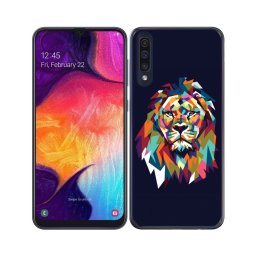 PROTEMIO MY ART Védőburkolat Samsung Galaxy A70 LION (046)